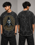 Unisex Acid Washed Oversized Tee