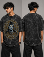 Unisex Acid Washed Oversized Tee